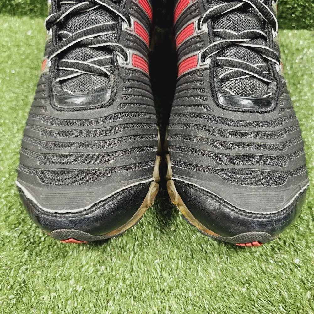 Adidas Bounce 2007 Black Red Athletic Vintage Sneakers Mens Size 8‎ 054225